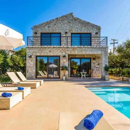 Astarte Villas - Petra Elia Private Villa With Pool Planos  Bagian luar foto