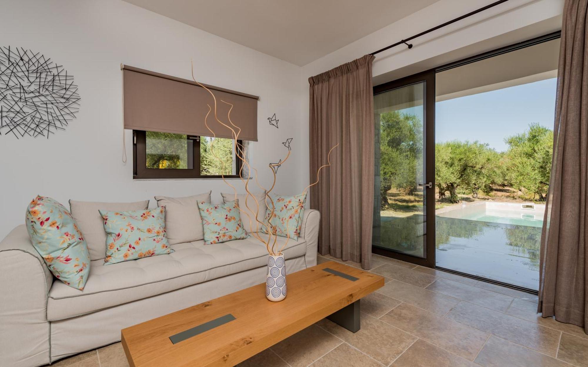 Astarte Villas - Petra Elia Private Villa With Pool Planos  Bagian luar foto
