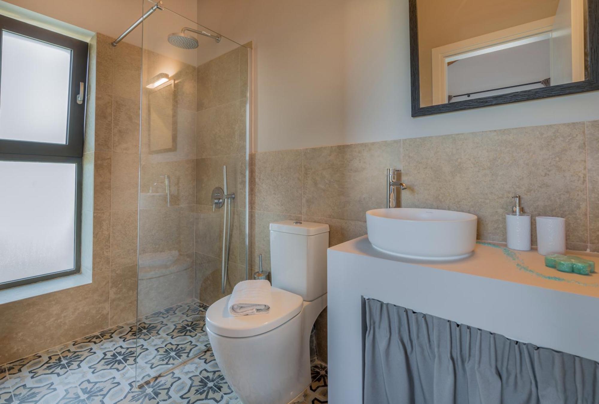 Astarte Villas - Petra Elia Private Villa With Pool Planos  Bagian luar foto