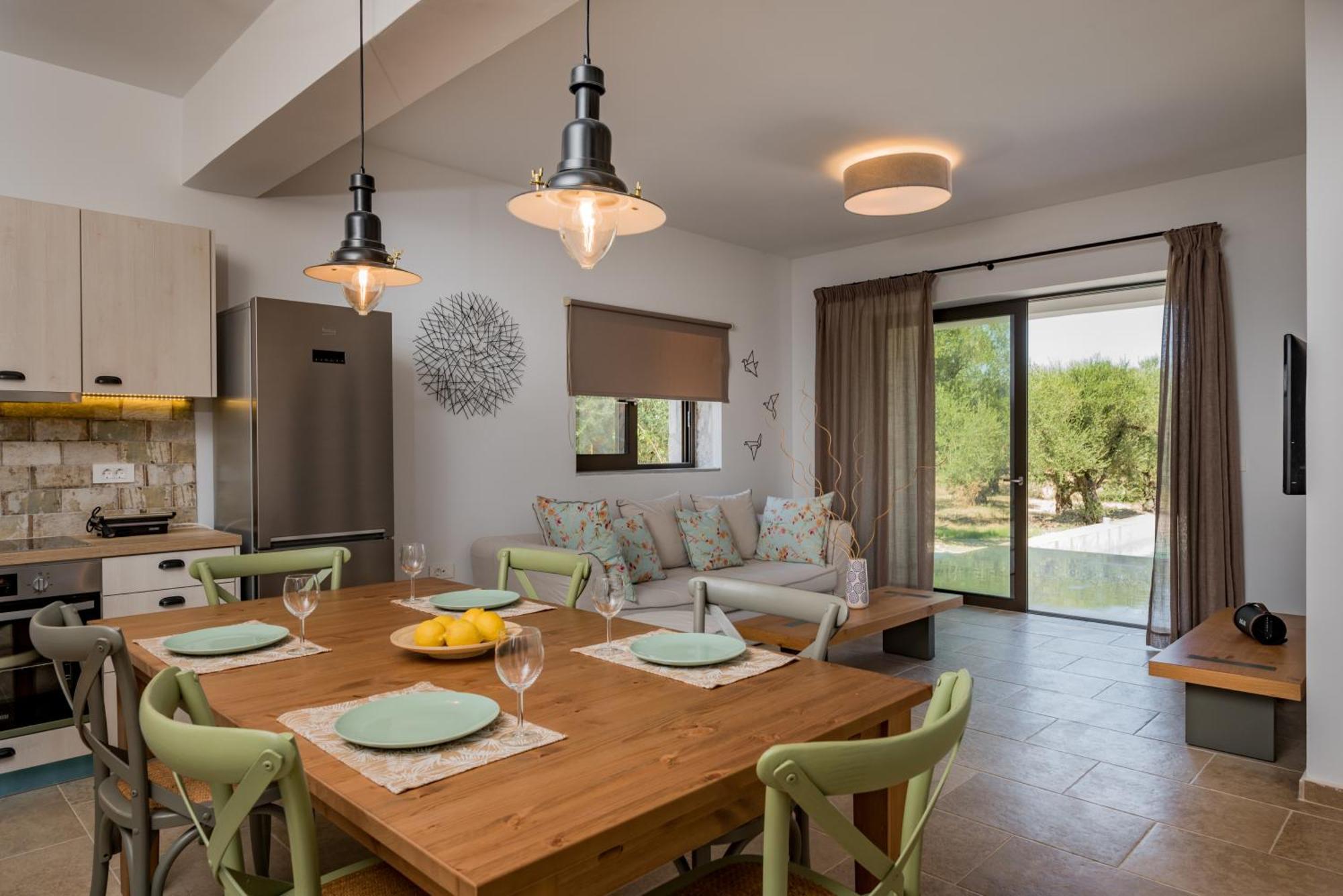 Astarte Villas - Petra Elia Private Villa With Pool Planos  Bagian luar foto