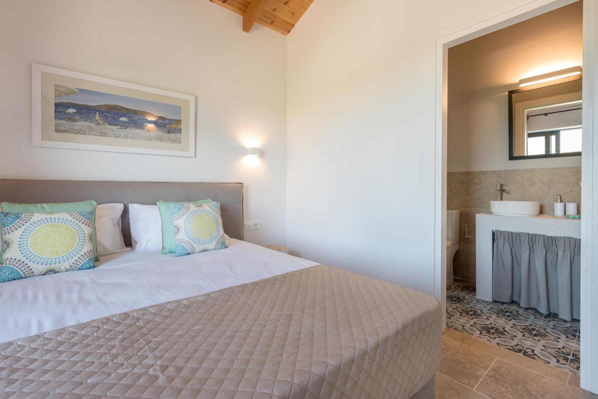 Astarte Villas - Petra Elia Private Villa With Pool Planos  Bagian luar foto
